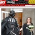 Britânico se casa vestido de Darth Vader