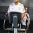 Adriano chega cedo para o primeiro dia de treino no Corinthians