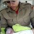 Bombeira que resgatou bebê de vaso sanitário diz: ‘sensação foi única’