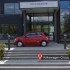 Carro da Fiat estraga foto da sede da  Volkswagen