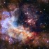 Hubble detecta aglomerado de estrelas-monstro milhões de vezes mais brilhante que o Sol