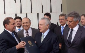 Temer defende qualidade da carne e convida embaixadores à churrascaria
