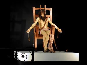 cristo na cadeira elétrica