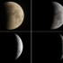 Imagens do eclipse lunar total