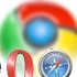 Uso do Google Chrome, navegador da Google é menos de 1%