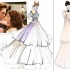Fotos do vestido do casamento de Bella Swan e Edward Cullen, da série Crepúsculo