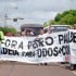 Opositores fazem protesto contra retorno de governador do AP