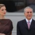 Marcela Temer, mulher do vice-presidente Michel Temer, rouba a cena durante a posse de Dilma Rousseff