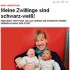 Mulher Alemã dá à luz gêmeas negra e branca, diz jornal