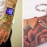 Fã implanta ímãs no braço para usar iPod como relógio