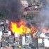 Incêndio destrói mais de 50 barracos na zona leste de São Paulo