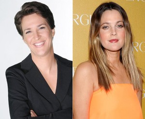 rachel-maddow-e-drew-barrymore